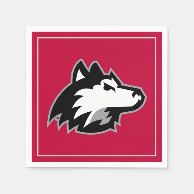Norra Illinois Huskies Pappersservett (Framsidan)