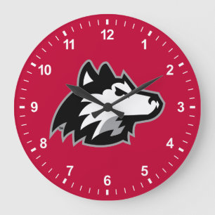 Norra Illinois Huskies Stor Klocka