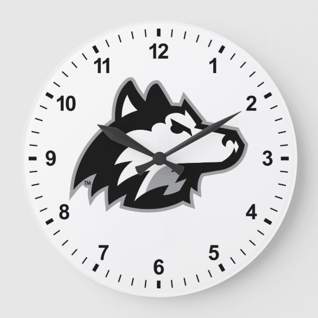 Norra Illinois Huskies Stor Klocka (Framsida)