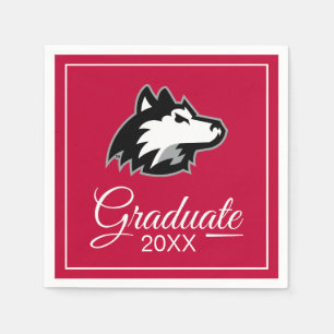 Norra Illinois Huskies   STUDENTEN Pappersservett