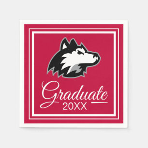 Norra Illinois Huskies STUDENTEN Pappersservett