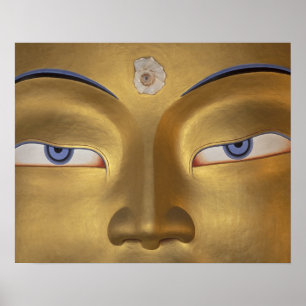 Norra Indien, Ladakh, Thikse gompa Poster