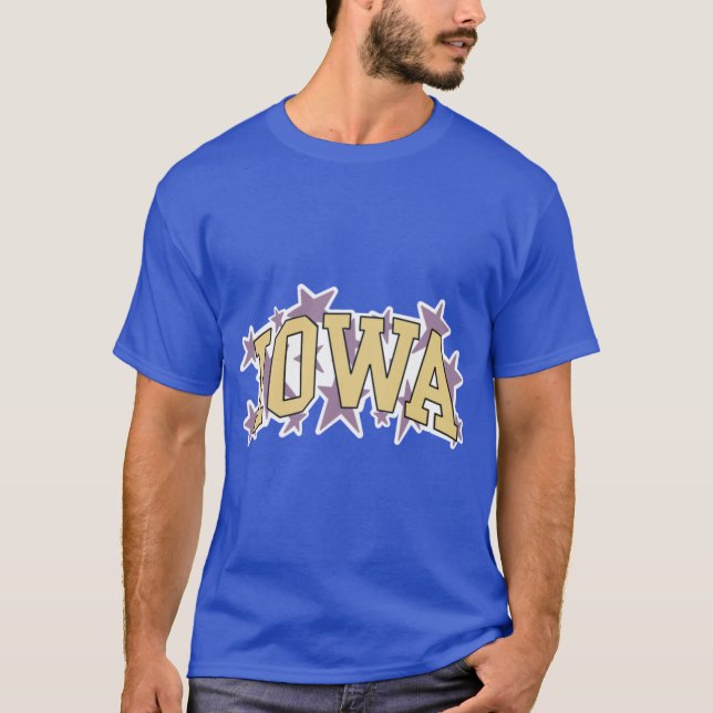 Norra Iowa överdimensionerad T Shirt (Framsida)