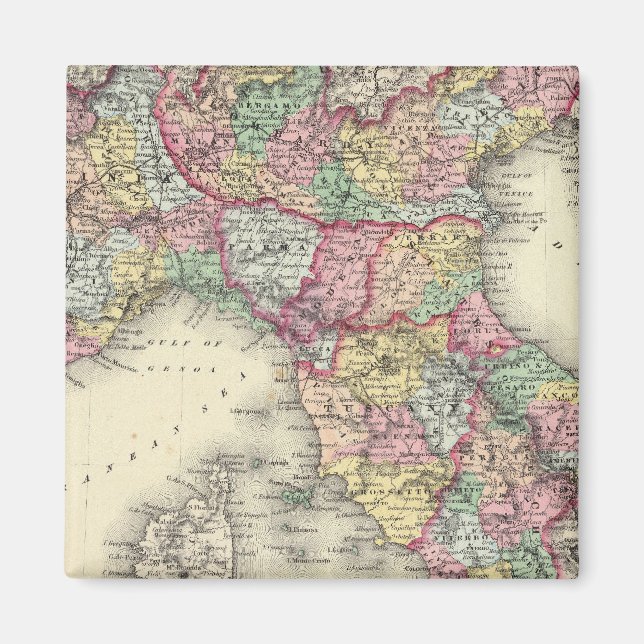 Norra Italien Magnet (Framsidan)