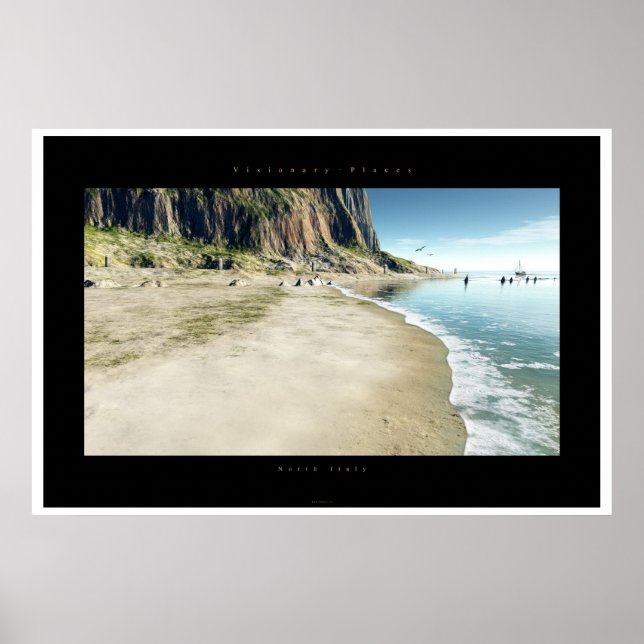 norra Italien Poster (Framsidan)