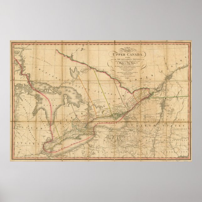 norra Kanada Poster (Framsidan)