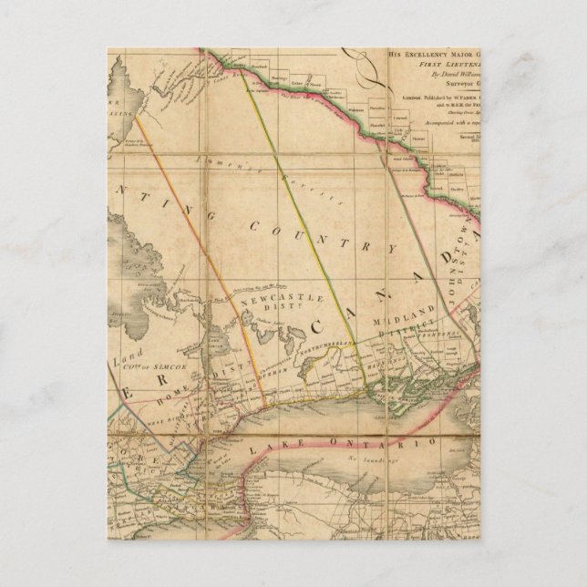 norra Kanada Vykort (Framsida)