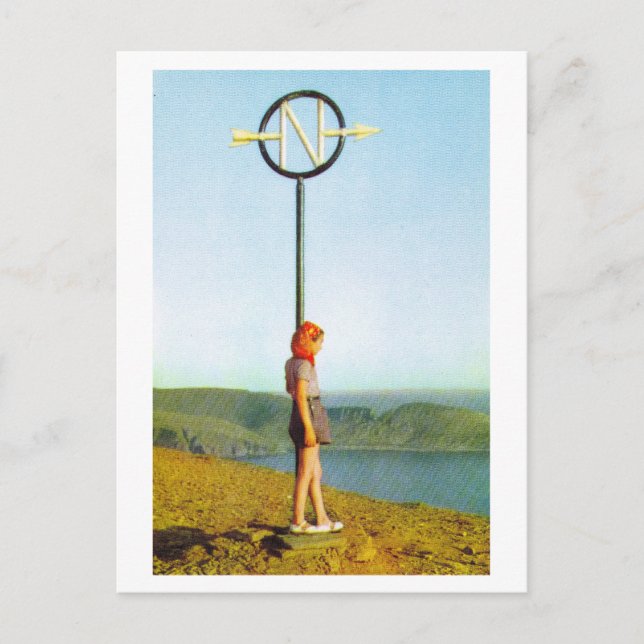 Norra Kapprovinsen, norra delen av det europeiska  Vykort (Framsida)