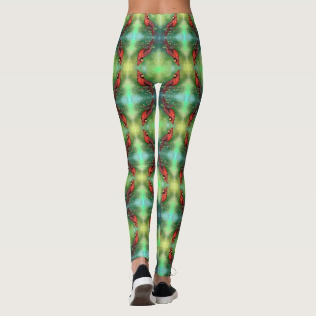 Norra kardinalbenen leggings (Baksida)