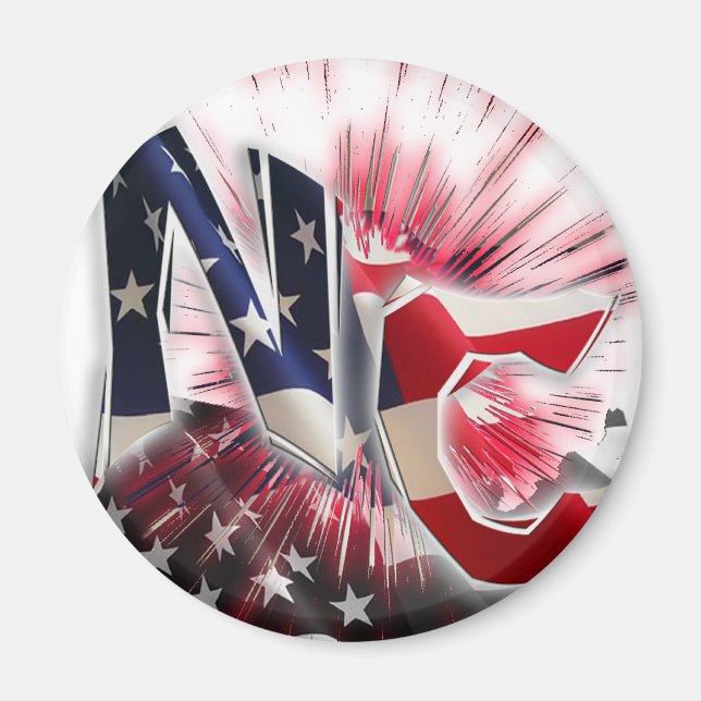 Norra karolina magnet (Framsidan)