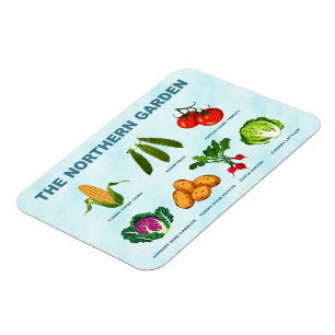 Norra köksväxter magnet