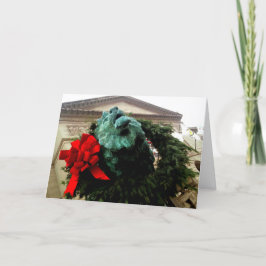 Norra Lejona vid Art Institute of Chicago Helgkort