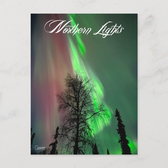 Norra Ljus 2 - vykort (Framsida)