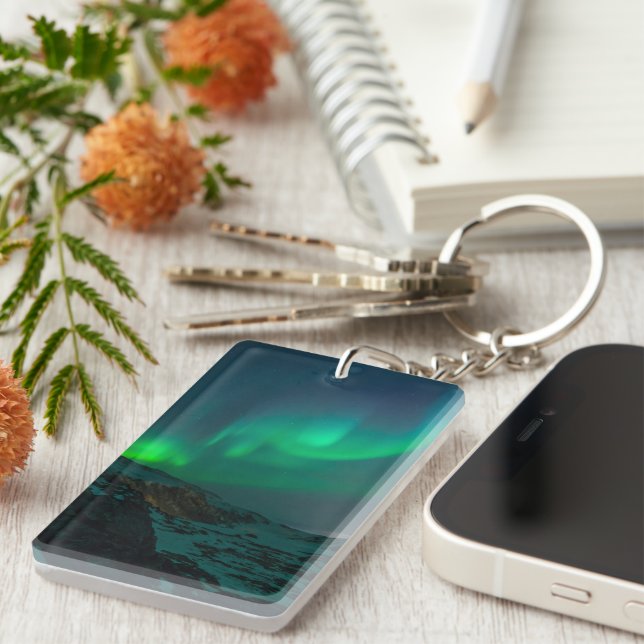 Norra Ljus Aurora Borealis Alaska Stars (Högra Framsidan)