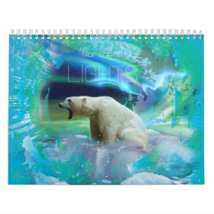 Norra ljus (aurora borealis) kalender