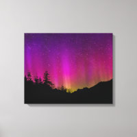 Norra Ljus Aurora Borealis Starry Night Himlar