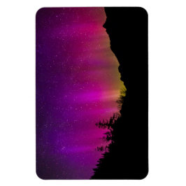 Norra Ljus Aurora Borealis Starry Night Himlar Magnet