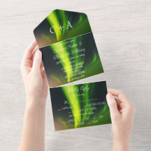 Norra Ljus Auroran Borealis Bröllop