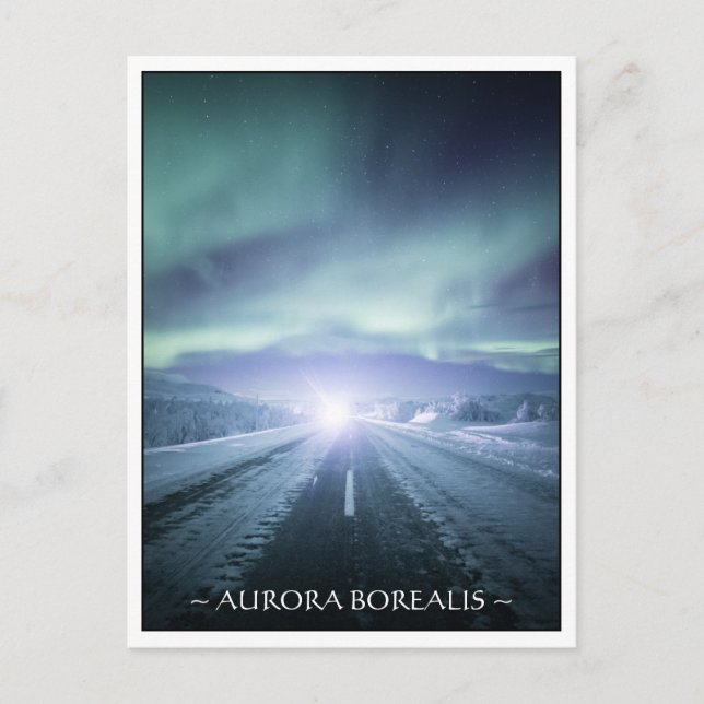 Norra Ljus Finland Vykort (Framsida)