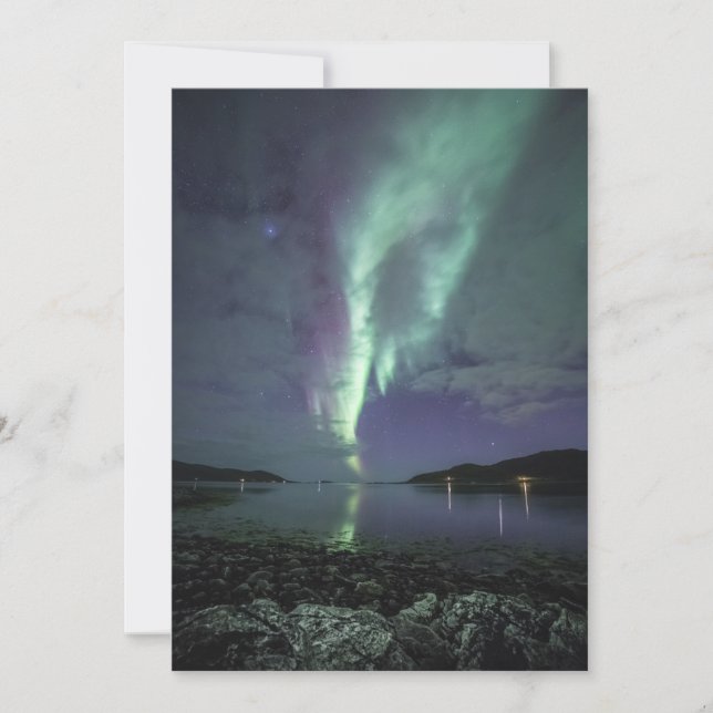 Norra Ljus Fjord Kort (Framsida)