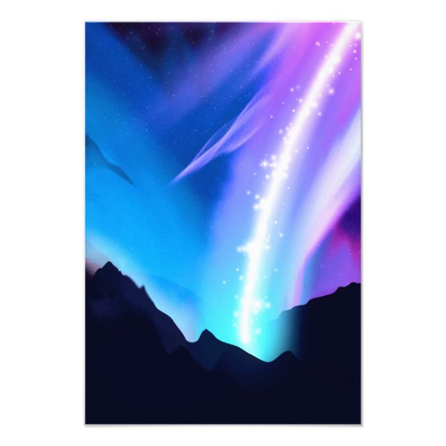 Norra Ljus Fototryck (Framsidan)