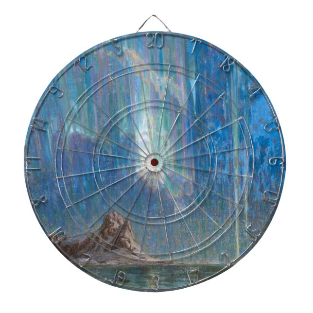 Norra Ljus från norra Norgen (Aurora) Darttavla (Framsidan)