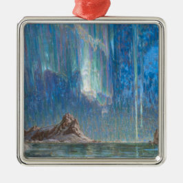 Norra Ljus från norra Norgen (Aurora) Julgransprydnad Metall