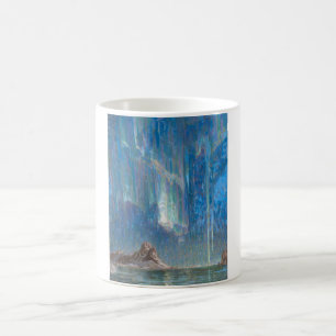 Norra Ljus från norra Norgen (Aurora) Kaffemugg