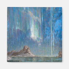 Norra Ljus från norra Norgen (Aurora) Magnet