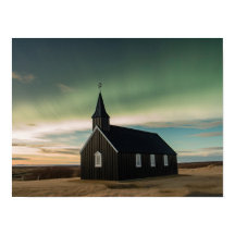 Norra ljus i Budir-kyrkan