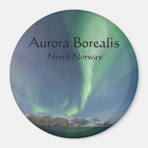 Norra Ljus i Norge Magnet