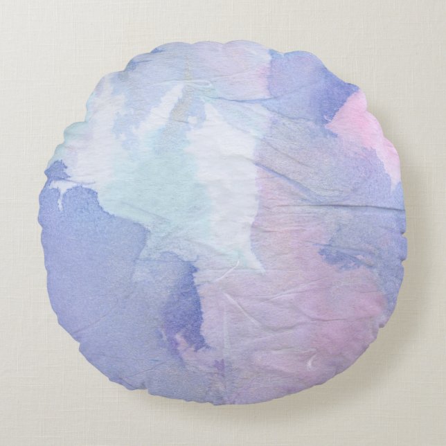 Norra Ljus II Rund Kudde (Framsidan)