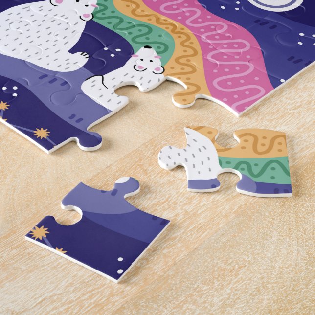 Norra Ljus Jigszawa Puzzle Pussel (Sidan)