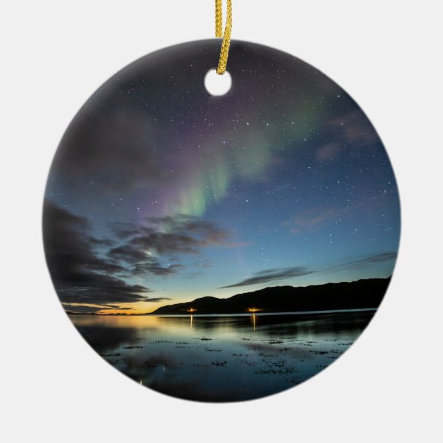 Norra Ljus Julgransprydnad Keramik (Framsidan)