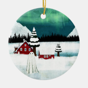 norra Ljus Julgransprydnad Keramik