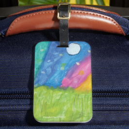 Norra Ljus - KidsArt för CHOC Bagagebricka