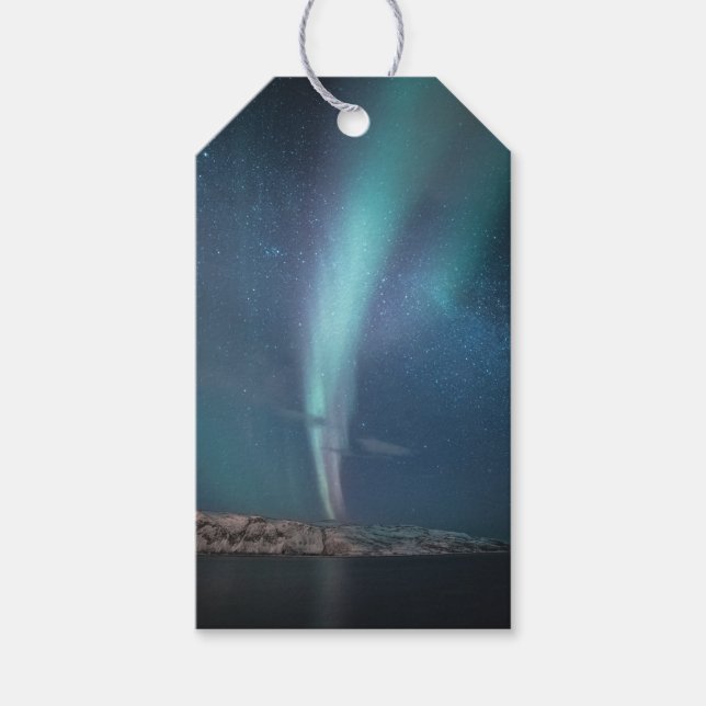 Norra Ljus Milky Way Presentetikett (Framsidan)