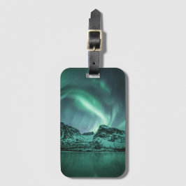 Norra Ljus Natur Foto Bagagebricka