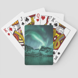 Norra Ljus Natur Foto Casinokort