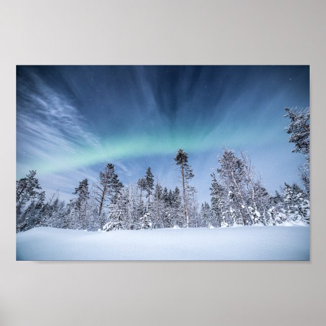 Norra Ljus Norgen Poster (Framsidan)