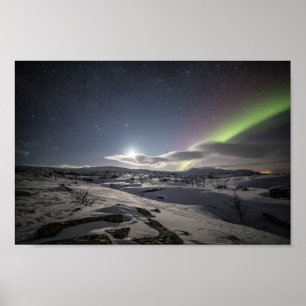 Norra Ljus Norgen Poster