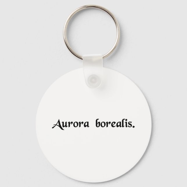 Norra ljus nyckelring (Framsida)