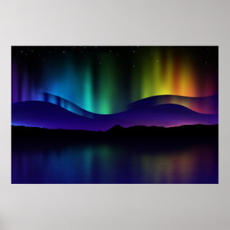 Norra Ljus Poster