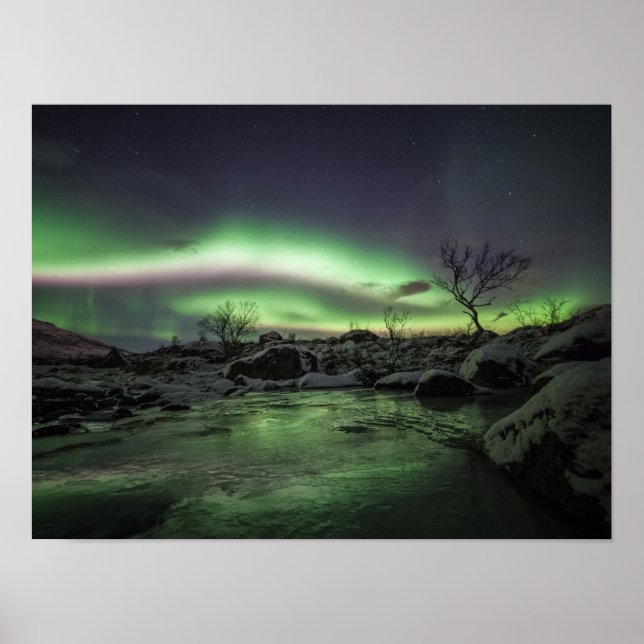 Norra Ljus Poster (Framsidan)