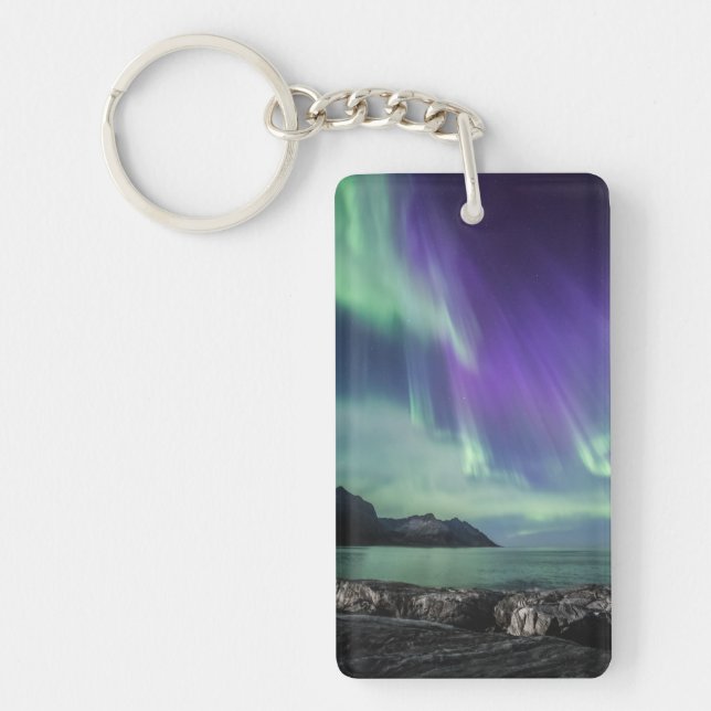 Norra Ljus Senja Nyckelring (Framsidan)