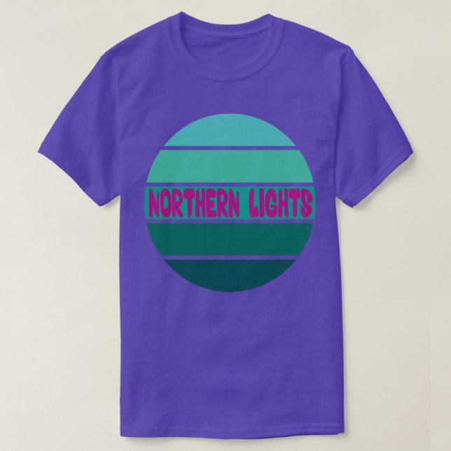 Norra ljus TShirt 12 T Shirt (Design framsida)