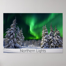 Norra ljus under vintern