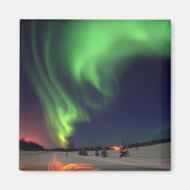 Norra Ljus vid Bear Sjö Magnet