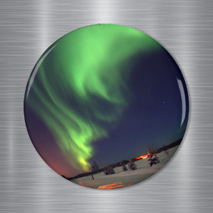 Norra Ljus vid Bear Sjö Magnet