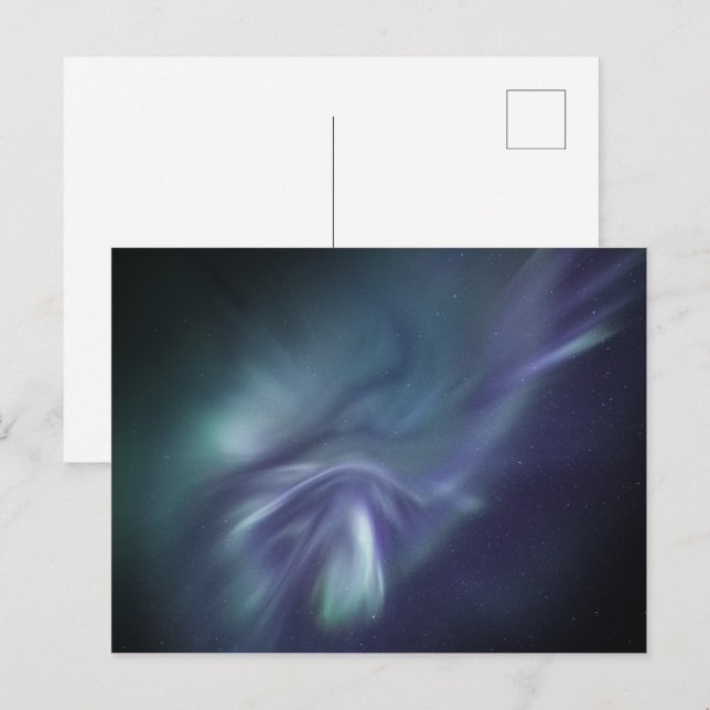 Norra Ljus Vykort (Fram/baksida)